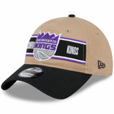 New Era - Sacramento Kings 2024 NBA Draft 9TWENTY Adjustable Hat - Tan/Black