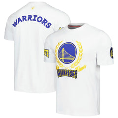 NBA - Golden State Warriors FISLL Unisex Heritage Crest T-Shirt - White