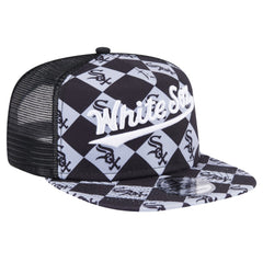 Chicago White Sox New Era Seeing Diamonds A-Frame Trucker 9FIFTY Snapback Hat Sale