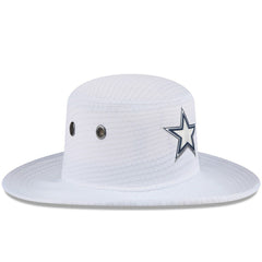 Dallas Cowboys New Era 2024 NFL Training Camp Panama Bucket Hat White - NFL
