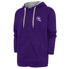 Minnesota Vikings Antigua Victory Full-Zip Hoodie Purple - NFL