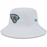 Jacksonville Jaguars New Era Youth 2024 NFL Training Camp Bucket Hat White - NFL