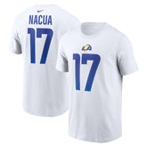 Puka Nacua Los Angeles Rams Player Name & Number T-Shirt White - Nike