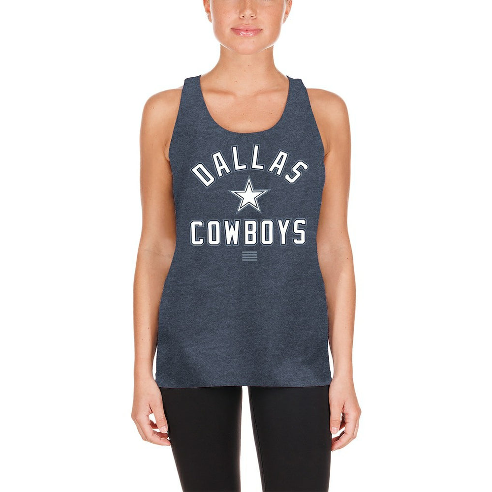 Dallas Cowboys New Era Women's 2024 NFL Training Camp Tank Top Navy - NFL