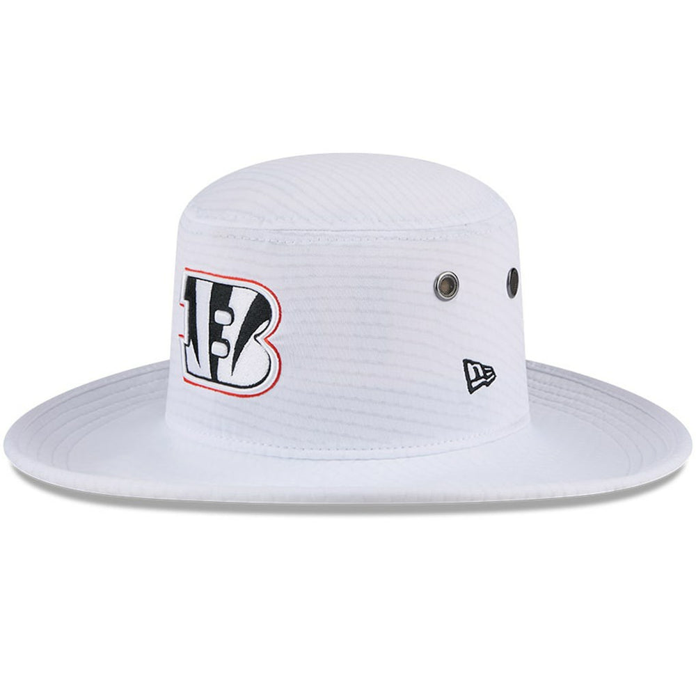 Cincinnati Bengals New Era 2024 NFL Training Camp Panama Bucket Hat White - NFL