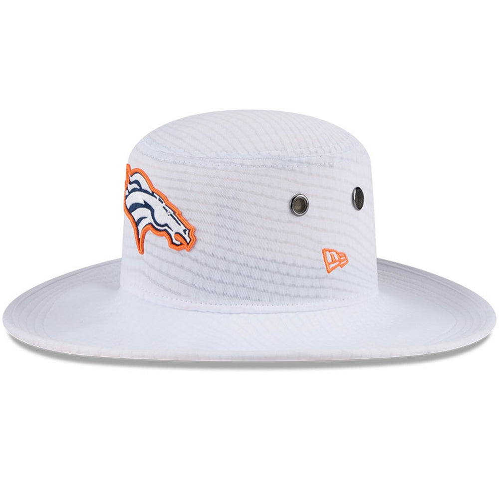 Denver Broncos New Era 2024 NFL Training Camp Panama Bucket Hat White - NFL