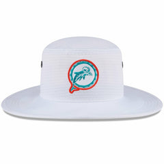 Miami Dolphins New Era 2024 NFL Training Camp Panama Bucket Hat White - NFL