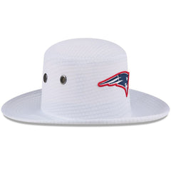 New England Patriots New Era 2024 NFL Training Camp Panama Bucket Hat White - NFL