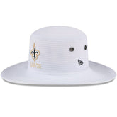 New Orleans Saints New Era 2024 NFL Training Camp Panama Bucket Hat White - NFL
