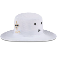 New Orleans Saints New Era 2024 NFL Training Camp Panama Bucket Hat White - NFL
