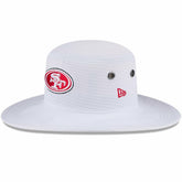 San Francisco 49ers New Era 2024 NFL Training Camp Panama Bucket Hat White - NFL