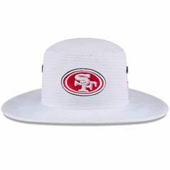 San Francisco 49ers New Era 2024 NFL Training Camp Panama Bucket Hat White - NFL
