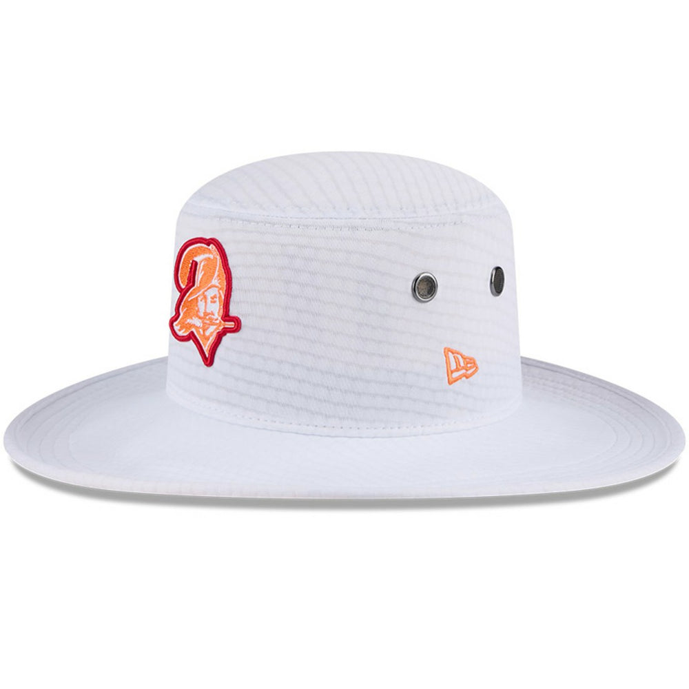Tampa Bay Buccaneers New Era 2024 NFL Training Camp Panama Bucket Hat White - NFL