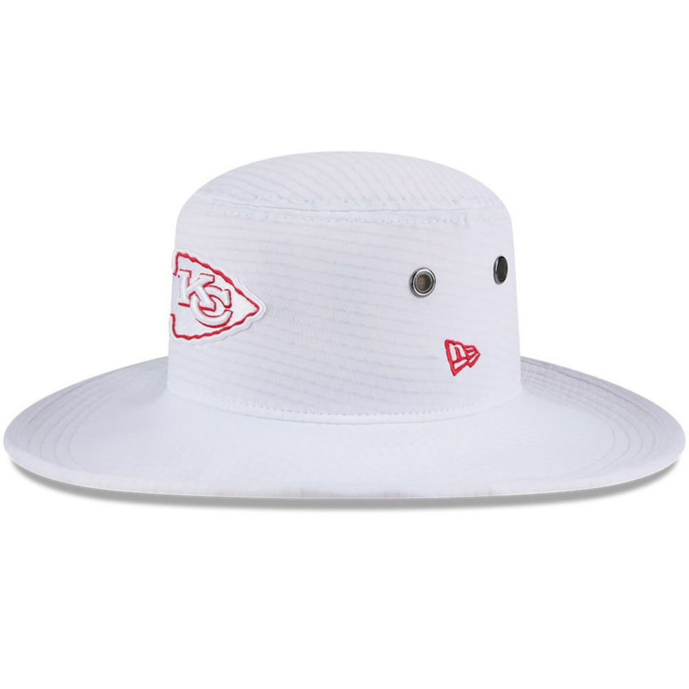 Kansas City Chiefs New Era 2024 NFL Training Camp Panama Bucket Hat White - NFL