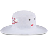 Kansas City Chiefs New Era 2024 NFL Training Camp Panama Bucket Hat White - NFL