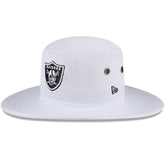 Las Vegas Raiders New Era 2024 NFL Training Camp Panama Bucket Hat White - NFL