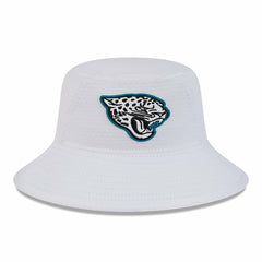 Jacksonville Jaguars New Era 2024 NFL Training Camp Stretch Bucket Hat White - NFL