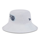 Tennessee Titans New Era 2024 NFL Training Camp Stretch Bucket Hat White - NFL