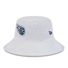 Tennessee Titans New Era 2024 NFL Training Camp Stretch Bucket Hat White - NFL