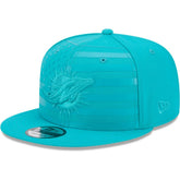 Miami Dolphins New Era Independent 9FIFTY Snapback Hat Aqua - NFL