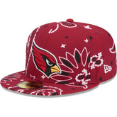 Arizona Cardinals New Era Paisley 59FIFTY Fitted Hat Cardinal - NFL
