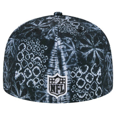 Las Vegas Raiders New Era Shibori 59FIFTY Fitted Hat Black - NFL
