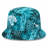 Jacksonville Jaguars New Era Shibori Bucket Hat Teal - NFL