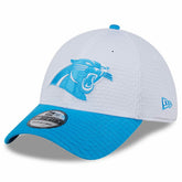 Carolina Panthers New Era 2024 NFL Training Camp 39THIRTY Flex Hat White/Blue - NFL