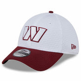 Washington Commanders New Era 2024 NFL Training Camp 39THIRTY Flex Hat White/Burgundy - NFL