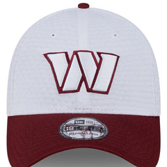 Washington Commanders New Era 2024 NFL Training Camp 39THIRTY Flex Hat White/Burgundy - NFL
