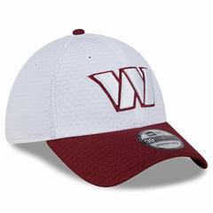 Washington Commanders New Era 2024 NFL Training Camp 39THIRTY Flex Hat White/Burgundy - NFL