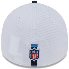 Tennessee Titans New Era 2024 NFL Training Camp 39THIRTY Flex Hat White/Navy - NFL