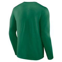 Philadelphia Eagles Gridiron Classics Retro Block Long Sleeve T-Shirt Kelly Green - Fanatics