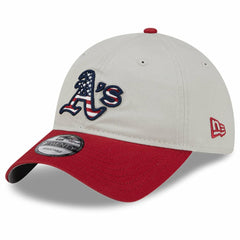 Athletics New Era 2024 Fourth of July 9TWENTY Adjustable Hat Lifestyle