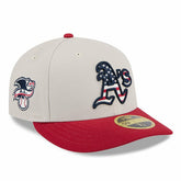 Athletics New Era 2024 Fourth of July Low Profile 59FIFTY Fitted Hat On Sale
