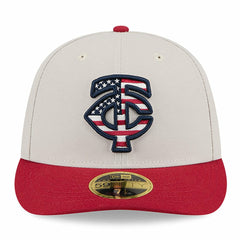 Minnesota Twins New Era 2024 Fourth of July Low Profile 59FIFTY Fitted Hat Clearance