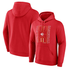 NBA - Atlanta Hawks Michelob Ultra Full Court Pullover Hoodie - Red