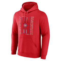 NBA - Detroit Pistons Michelob Ultra Full Court Pullover Hoodie - Red