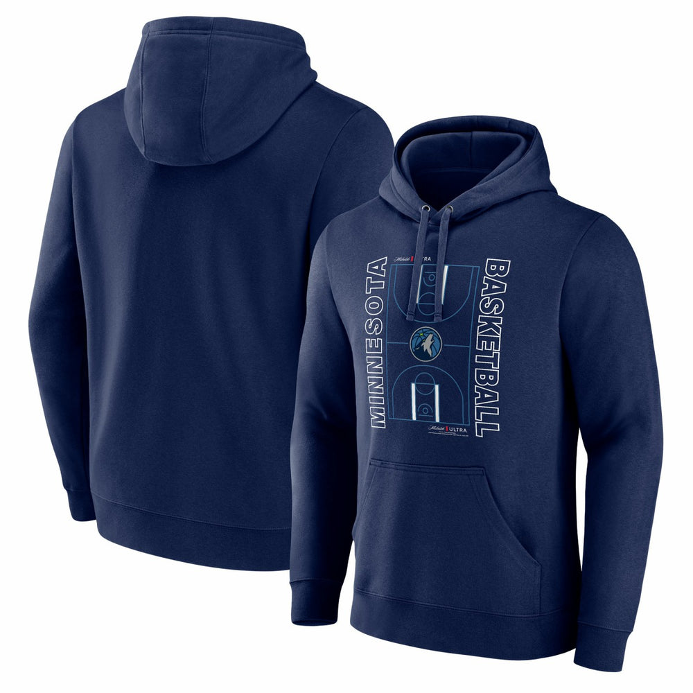 NBA - Minnesota Timberwolves Michelob Ultra Full Court Pullover Hoodie - Navy
