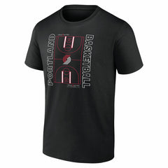 NBA - Portland Trail Blazers Michelob Ultra Full Court T-Shirt - Black