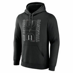NBA - San Antonio Spurs Michelob Ultra Full Court Pullover Hoodie - Black