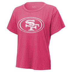 Brock Purdy San Francisco 49ers Majestic Threads Women's Name & Number T-Shirt Pink - NFL