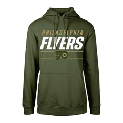 Philadelphia Flyers - Levelwear Youth Podium Fleece Pullover Hoodie Olive
