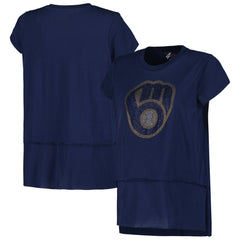 Milwaukee Brewers G-III 4Her by Carl Banks Women's Cheer Fashion T-Shirt for sale