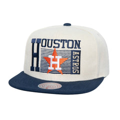 Houston Astros Mitchell & Ness Cooperstown Collection Speed Zone Snapback Hat Lifestyle