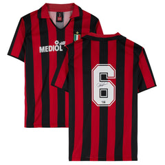 Fanatics Franco Baresi AC Milan Autographed 1988 Home Jerseys