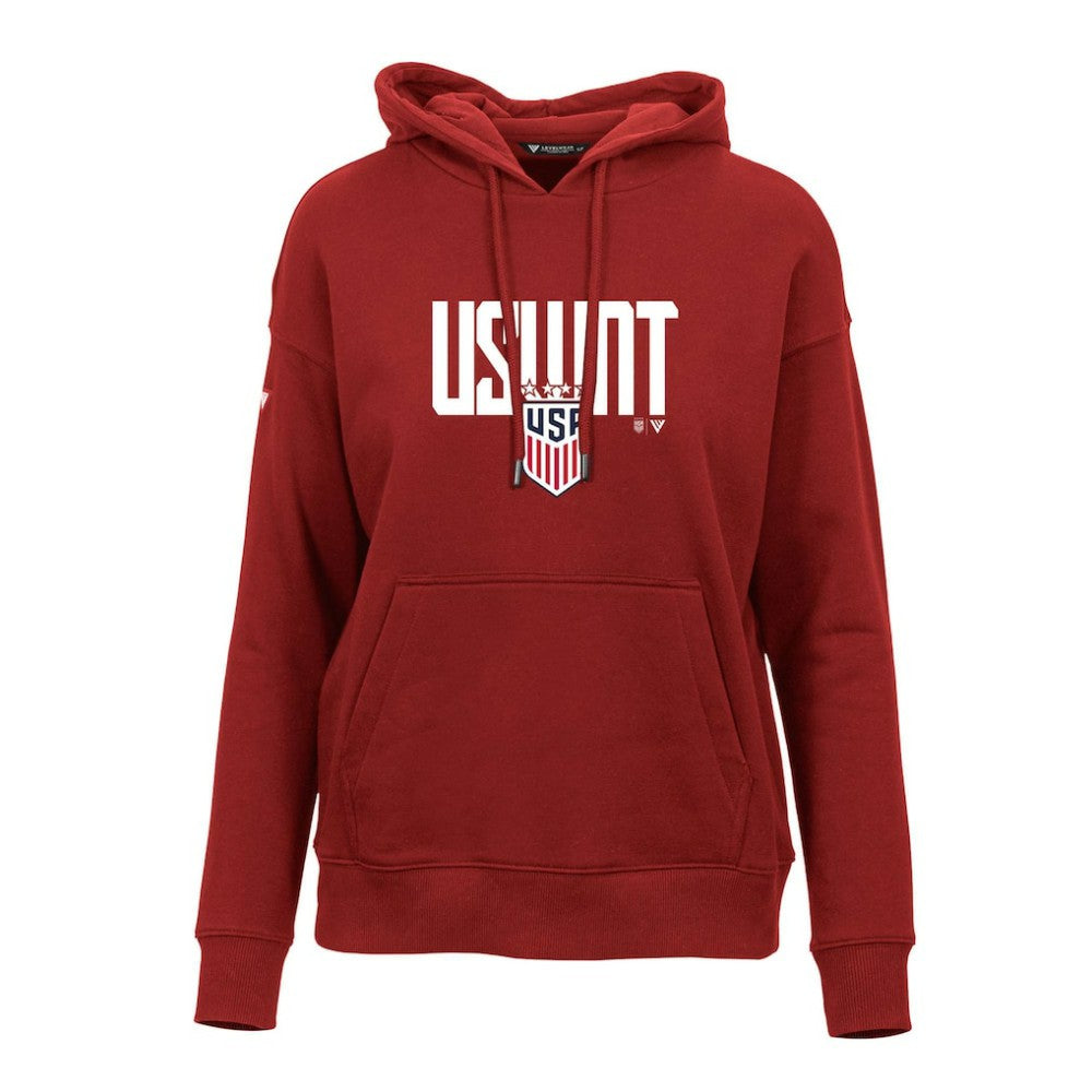 USWNT Levelwear Women's Adorn Mascot Pullover Hoodie - Red