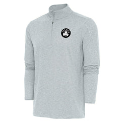NBA - Boston Celtics Antigua Hunk Quarter-Zip Top - Heather Gray
