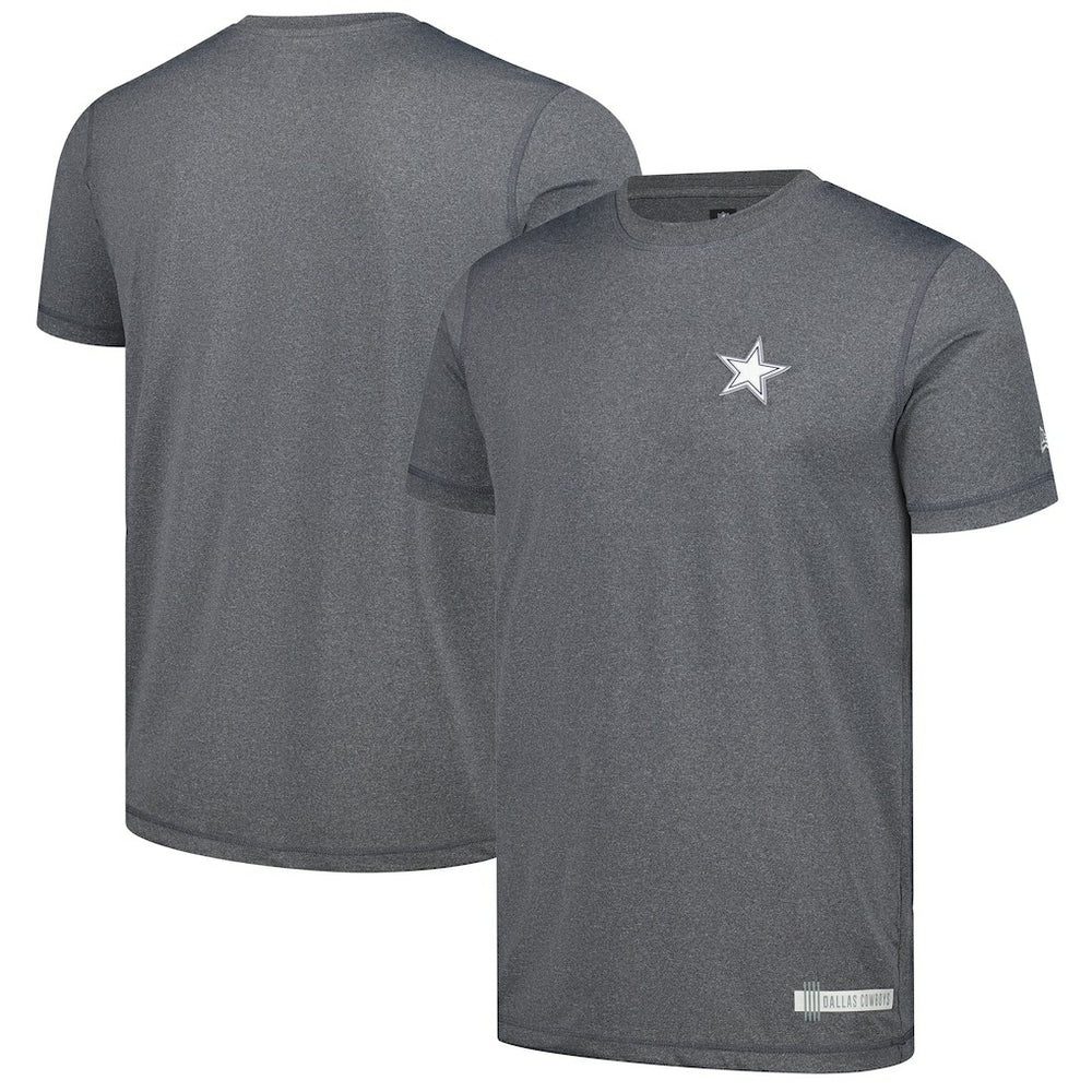 Dallas Cowboys New Era 2024 NFL Training Camp T-Shirt Heather Gray - NFL