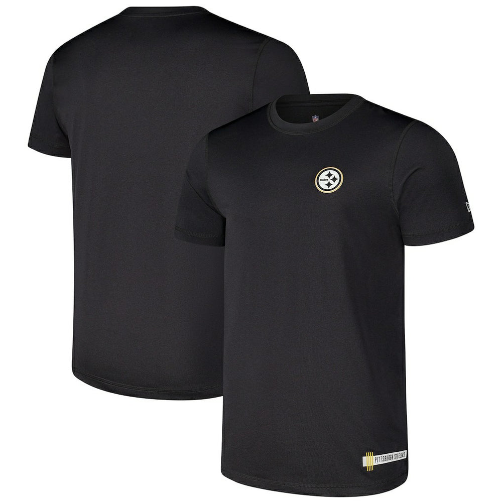 Pittsburgh Steelers New Era 2024 NFL Training Camp T-Shirt Heather Black - NFL